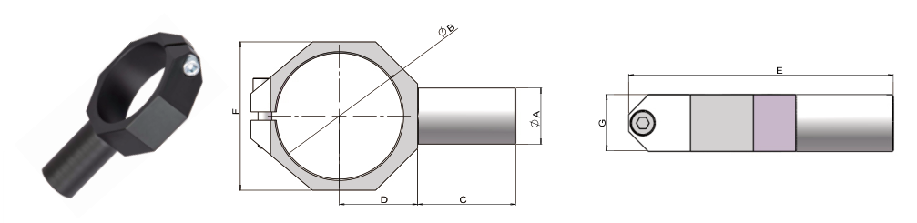 JCE / JCE1 NR nipper brackets
