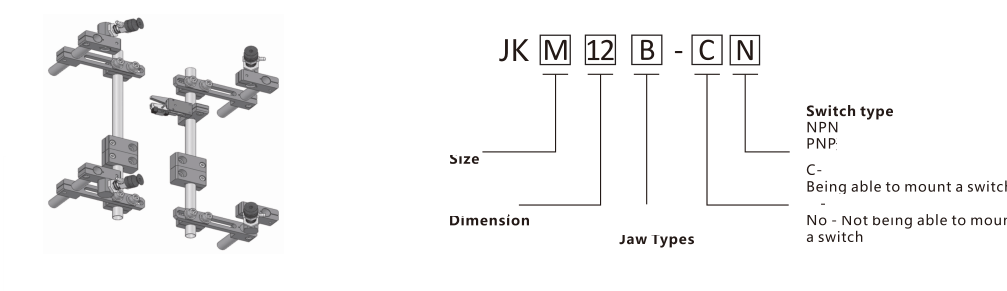 JK Sprue gripper assemblies and sensors