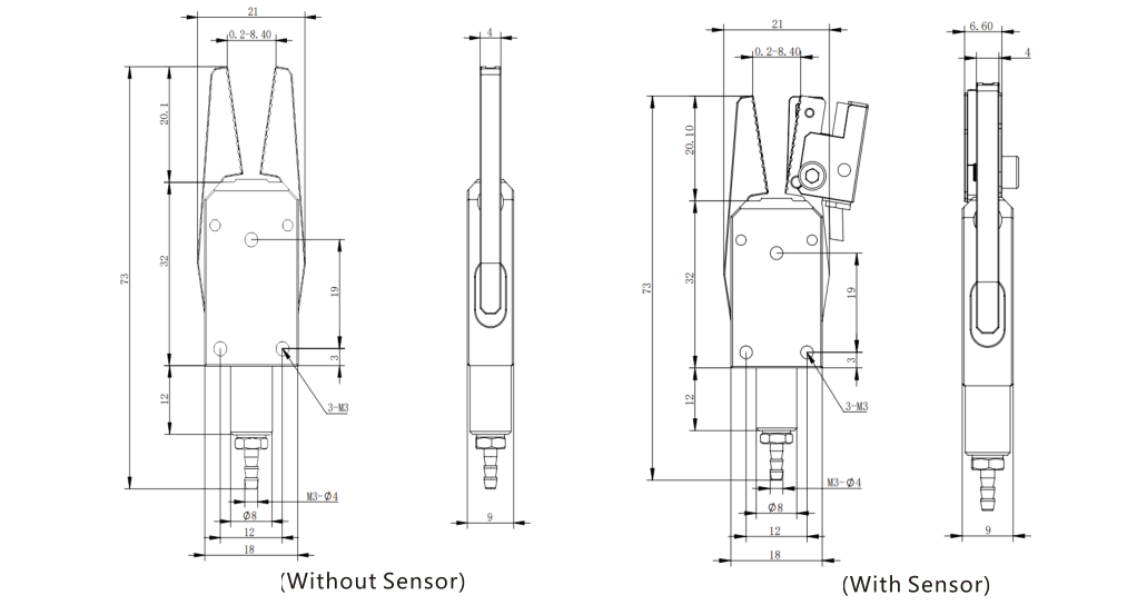 JKS08 Sprue grippers