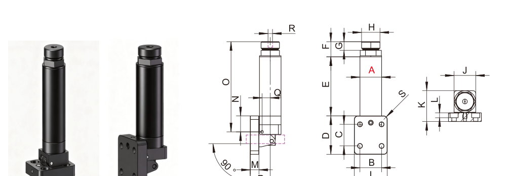 JFN 90 度姿势夹具