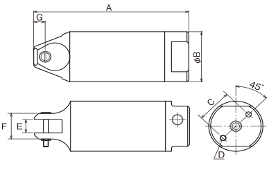 GT-NR Round air nippers and mounts
