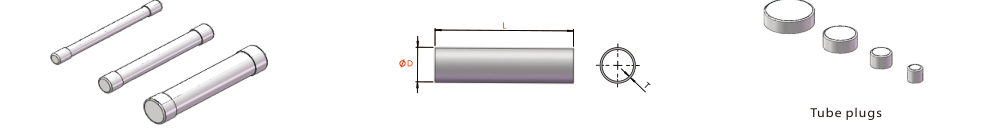 JST / JAT / JCT EOAT tubes and end plugs