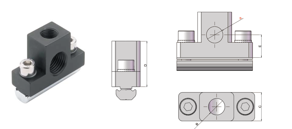 JVA Vacuum cup brackets